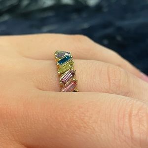 Colorful Gemstone Ring